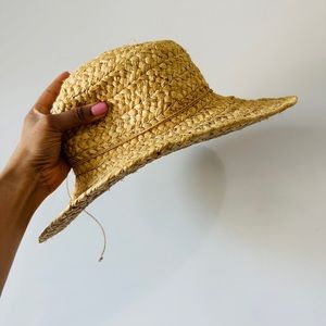 Raffia Brim Sun Hat By Scala The Collection O/S